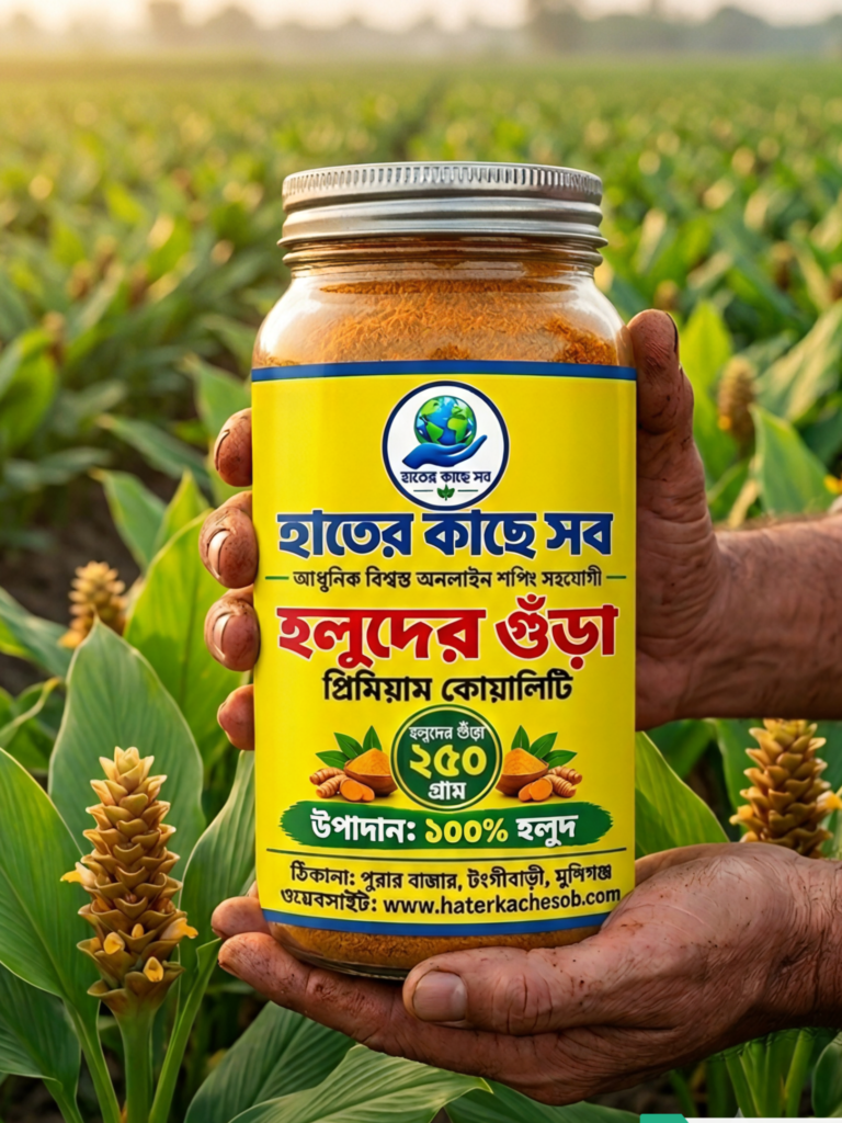খাঁটি হলুদের গুঁড়ো - ২৫০ গ্রাম
